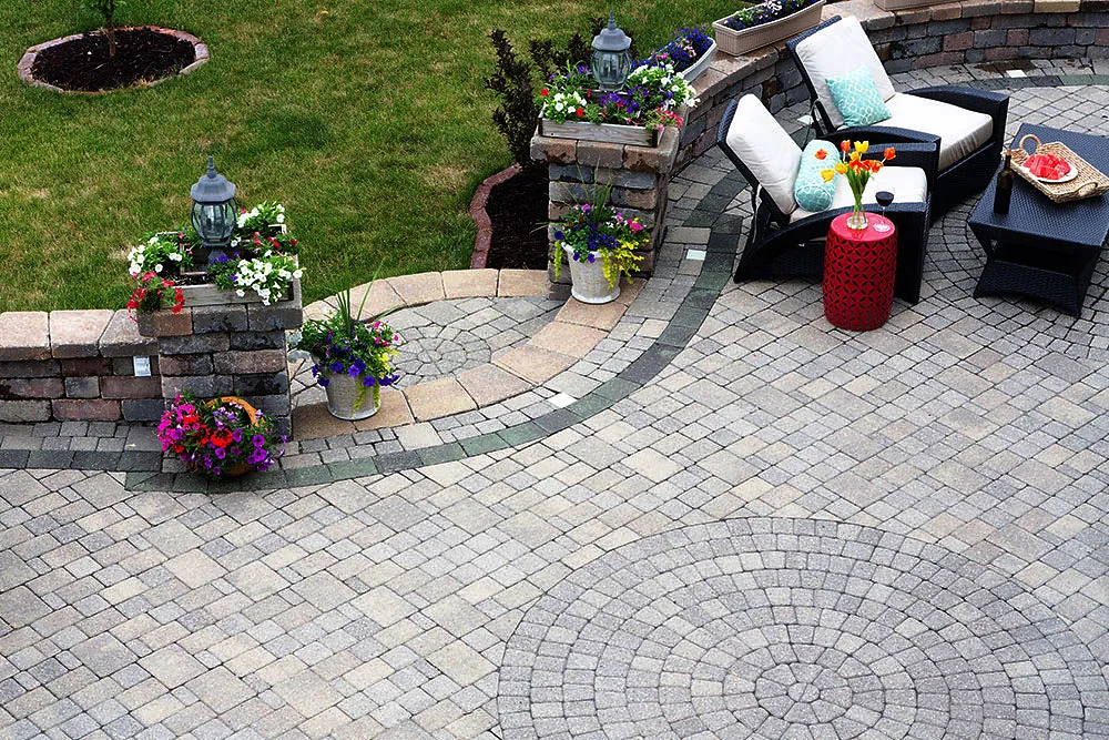 Garden patios and outdoor living spaces designed for everyday use.